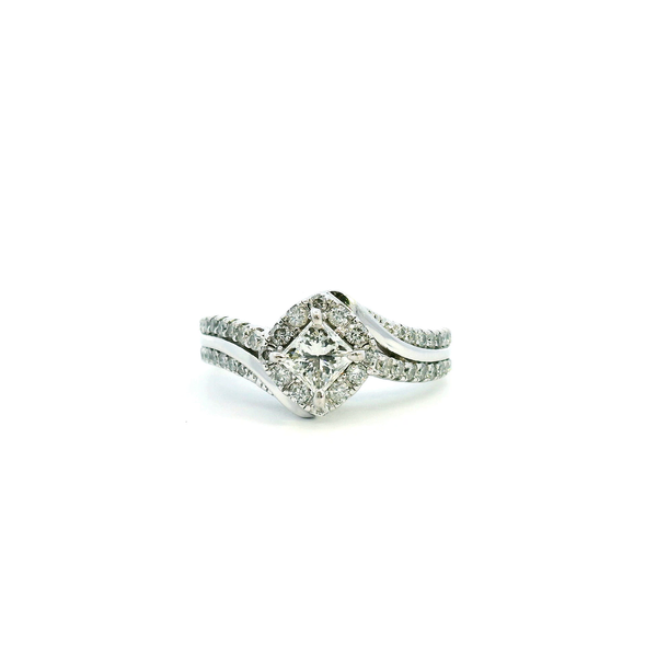 14KW 1.02CTW Princess Cut Diamond Engagement Ring Kiefer Jewelers Lutz, FL