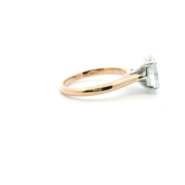 14KYW 2.09CT Diamond Engagement Ring Image 3 Kiefer Jewelers Lutz, FL