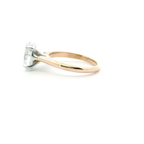 14KYW 2.09CT Diamond Engagement Ring Image 4 Kiefer Jewelers Lutz, FL