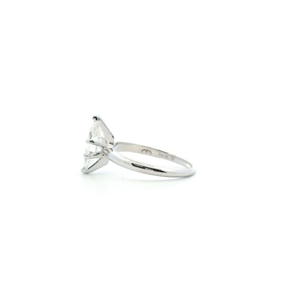14KW 1.24CT  Diamond Engagement Ring Image 4 Kiefer Jewelers Lutz, FL