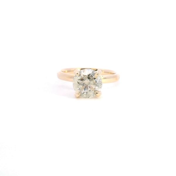 14KY  2.12CT Round Diamond Solitaire Engagement Ring Kiefer Jewelers Lutz, FL