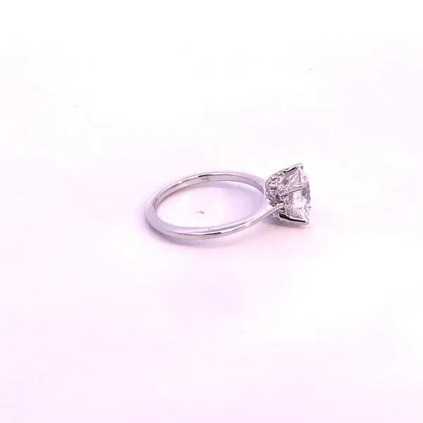 18KW 2.41CTW Round Lab Grown Diamond Engagement Ring Image 3 Kiefer Jewelers Lutz, FL
