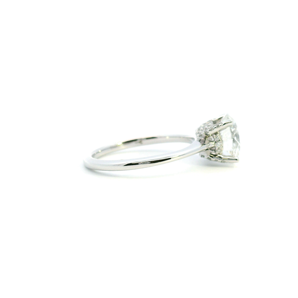 18KW 2.41CTW Round Lab Grown Diamond Engagement Ring Image 3 Kiefer Jewelers Lutz, FL
