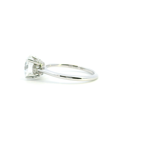 18KW 2.41CTW Round Lab Grown Diamond Engagement Ring Image 4 Kiefer Jewelers Lutz, FL