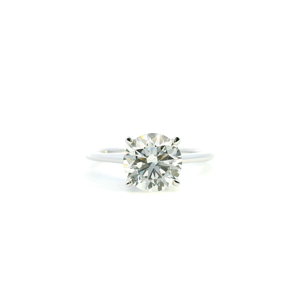 18KW 2.41CTW Round Lab Grown Diamond Engagement Ring Kiefer Jewelers Lutz, FL