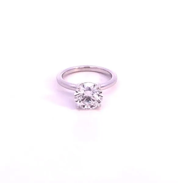 18KW 3.13CTW Round Lab Grown Diamond Engagement Ring Kiefer Jewelers Lutz, FL