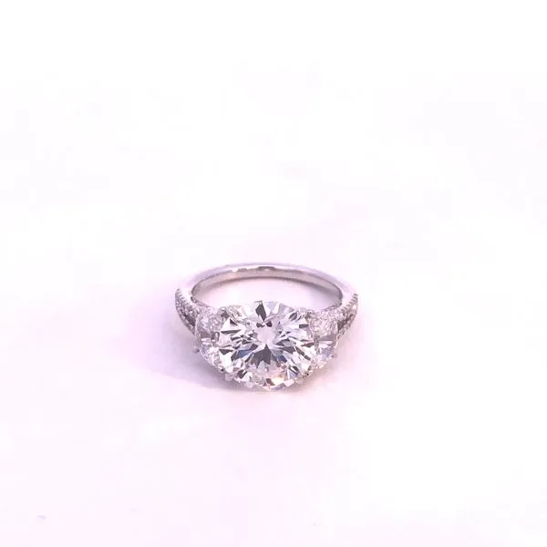 18KW Lab Grown 5.57CTW Diamond Engagement Ring Kiefer Jewelers Lutz, FL