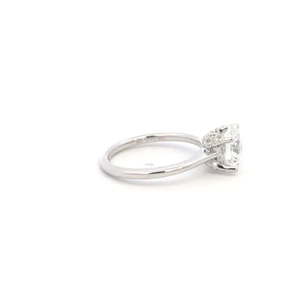 18KW 2.43CTW Round Lab Grown Diamond Engagement Ring Image 4 Kiefer Jewelers Lutz, FL