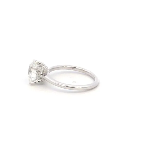 18KW 2.43CTW Round Lab Grown Diamond Engagement Ring Image 5 Kiefer Jewelers Lutz, FL