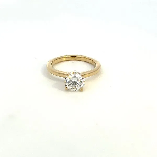 14KY 1.69CT Lab Grown Round Diamond Solitaire Engagement Ring Kiefer Jewelers Lutz, FL