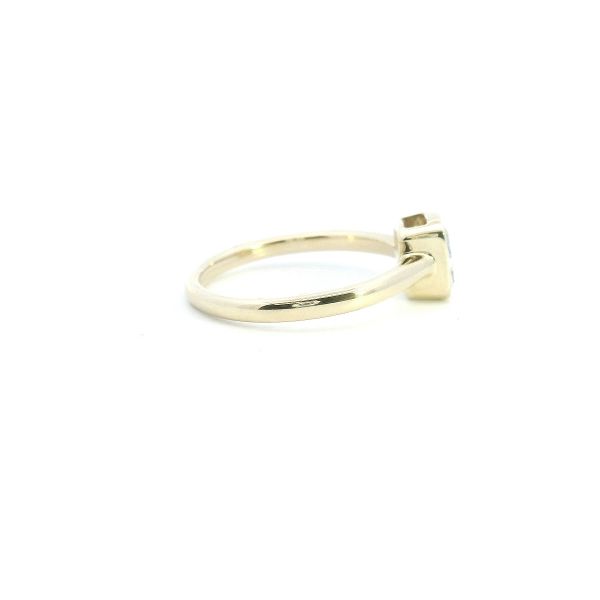 14KY Lab-Grown Radiant Solitaire Engagement Ring Image 3 Kiefer Jewelers Lutz, FL