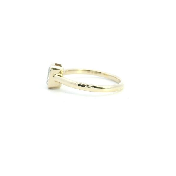 14KY Lab-Grown Radiant Solitaire Engagement Ring Image 4 Kiefer Jewelers Lutz, FL