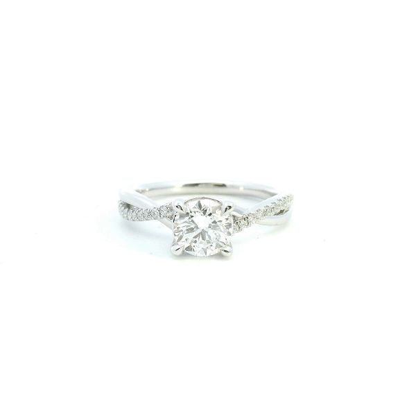 14KW Lab-Grown Diamond Engagement Ring Kiefer Jewelers Lutz, FL