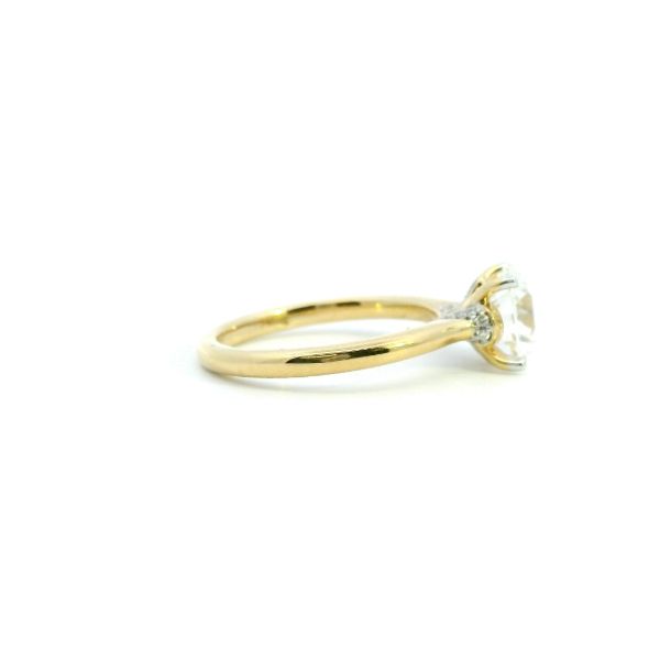18KY 2.11CTW Lab Grown Round Diamond Engagment Ring Image 3 Kiefer Jewelers Lutz, FL