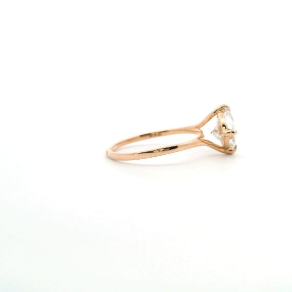 14KY 1.94CT Lab-Grown Cushion Cut Diamond Engagement Ring Image 4 Kiefer Jewelers Lutz, FL