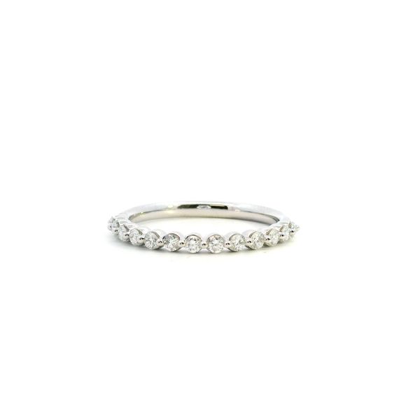 14KW 0.32CTW Lab Grown Diamond Shared Prong Wedding Band Kiefer Jewelers Lutz, FL