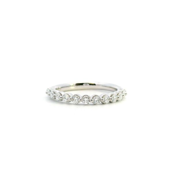14KW 0.50CTW Lab Grown Diamond Shared Prong Wedding Band Kiefer Jewelers Lutz, FL