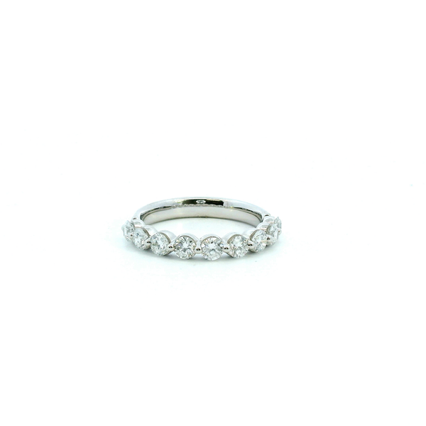 14KW 0.99CTW Lab Grown Diamond Shared Prong Wedding Band Kiefer Jewelers Lutz, FL