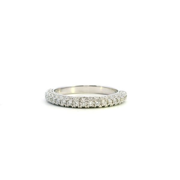 14KW 0.74CTW Lab Grown Diamond Pave Wedding Band Kiefer Jewelers Lutz, FL