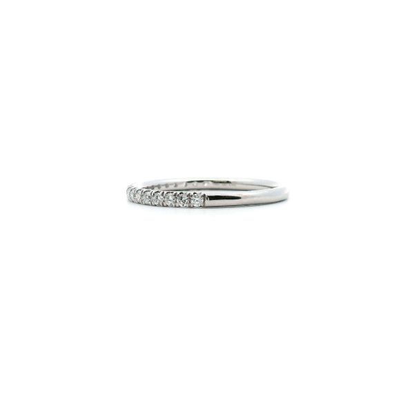 14KW 0.25CTW Lab Grown Diamond Prong Set Wedding Band Image 3 Kiefer Jewelers Lutz, FL