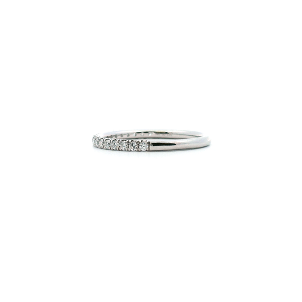 14KW 0.25CTW Lab Grown Diamond Prong Set Wedding Band Image 3 Kiefer Jewelers Lutz, FL