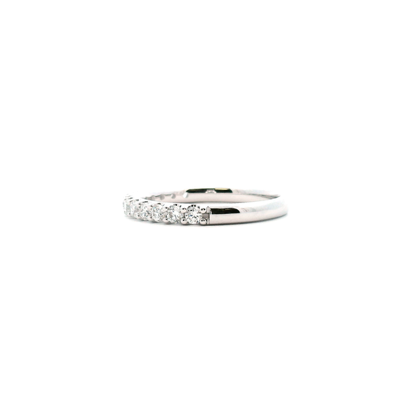 14KW 0.50CTW Lab Grown Diamond Shared Prong Wedding Band Image 3 Kiefer Jewelers Lutz, FL