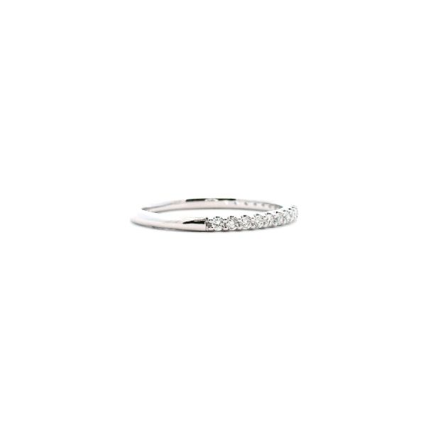 14KW 0.25CTW Lab Grown Diamond Shared Prong Wedding Band Image 4 Kiefer Jewelers Lutz, FL