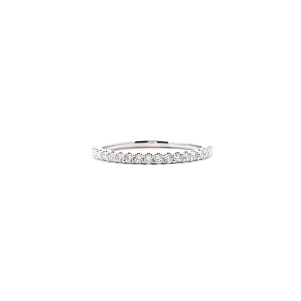 14KW 0.25CTW Lab Grown Diamond Shared Prong Wedding Band Kiefer Jewelers Lutz, FL