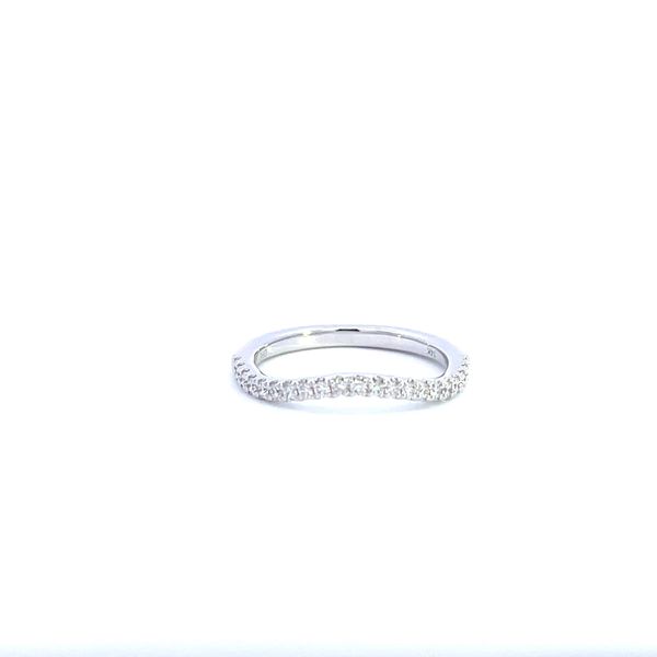 14K Curved Diamond Anniversary Ring Kiefer Jewelers Lutz, FL