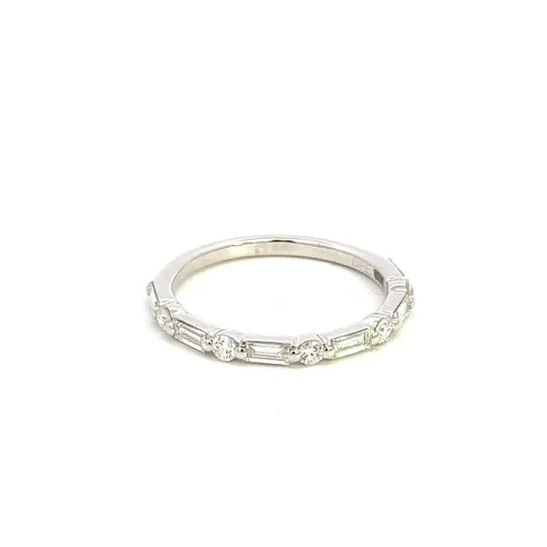 14K Diamond Baguette Wedding Ring Kiefer Jewelers Lutz, FL
