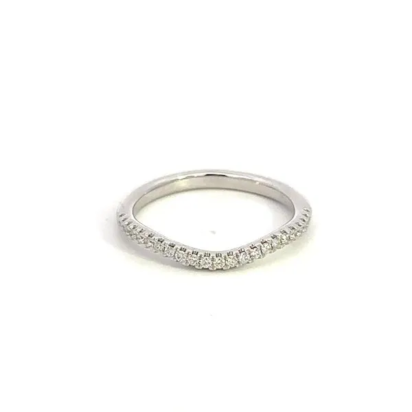 14K Curved Diamond Wed Ring Kiefer Jewelers Lutz, FL