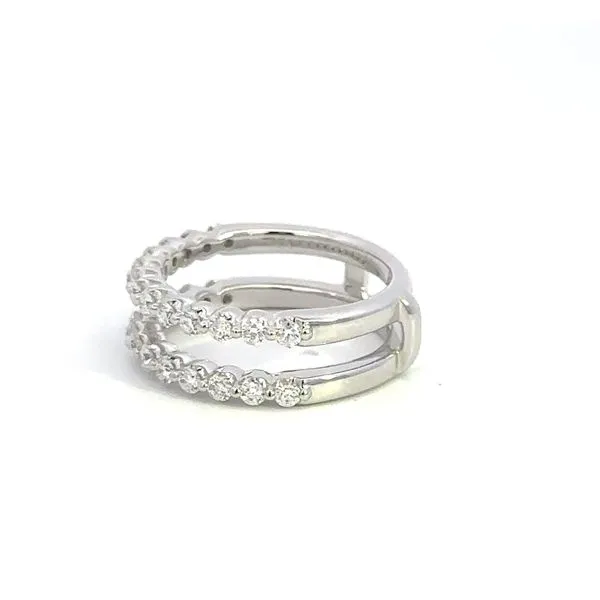 14K Diamond Insert Wedding Ring Image 3 Kiefer Jewelers Lutz, FL