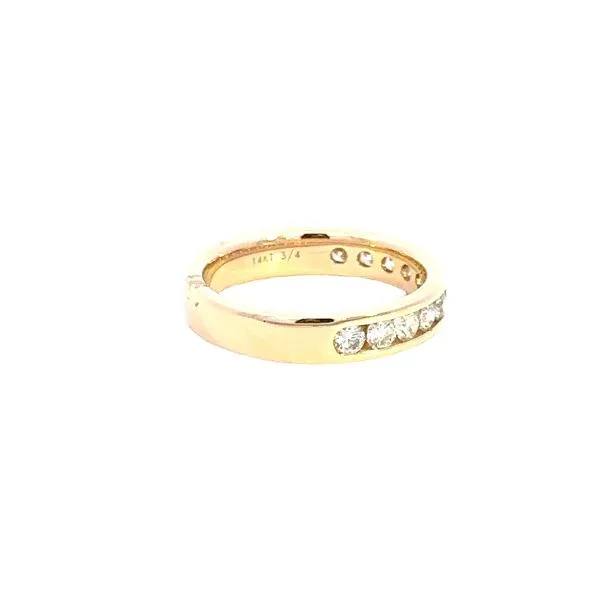 14K .75CTW Diamond Channel Set Ring Image 3 Kiefer Jewelers Lutz, FL
