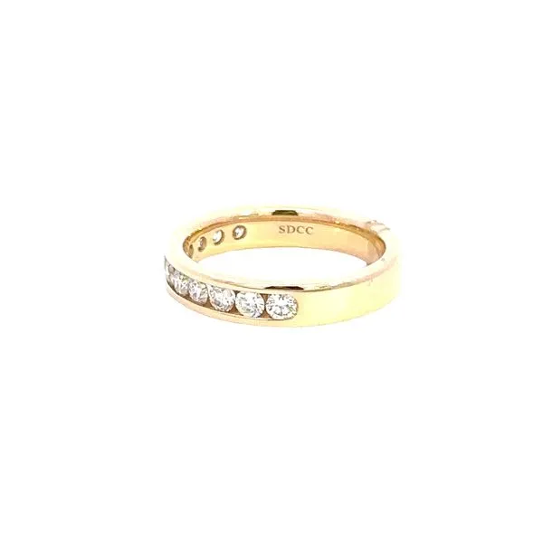 14K .75CTW Diamond Channel Set Ring Image 4 Kiefer Jewelers Lutz, FL