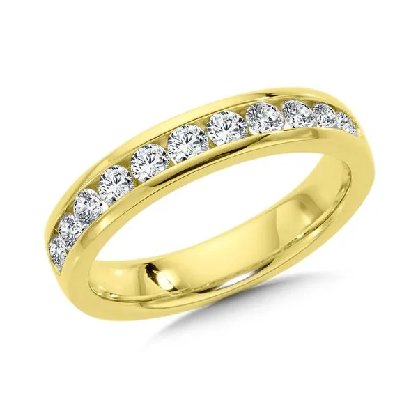 14K Diamond Channel Set Ring Kiefer Jewelers Lutz, FL