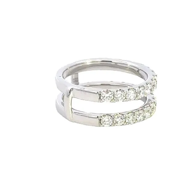 14KW 1.50CTW Diamond Wedding Band Enhancer Image 3 Kiefer Jewelers Lutz, FL