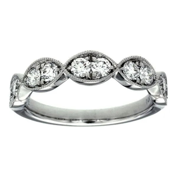Diamond Ribbon Wedding Band Kiefer Jewelers Lutz, FL
