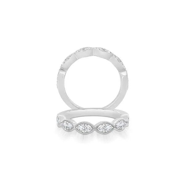 14KW .50ctw  G-H/VS2 Diamond Ribbon Ring Kiefer Jewelers Lutz, FL