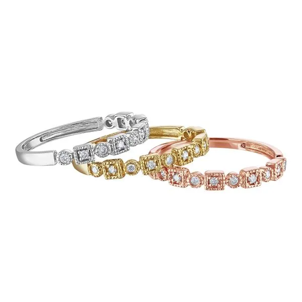 14KW Diamond Stackable Image 2 Kiefer Jewelers Lutz, FL