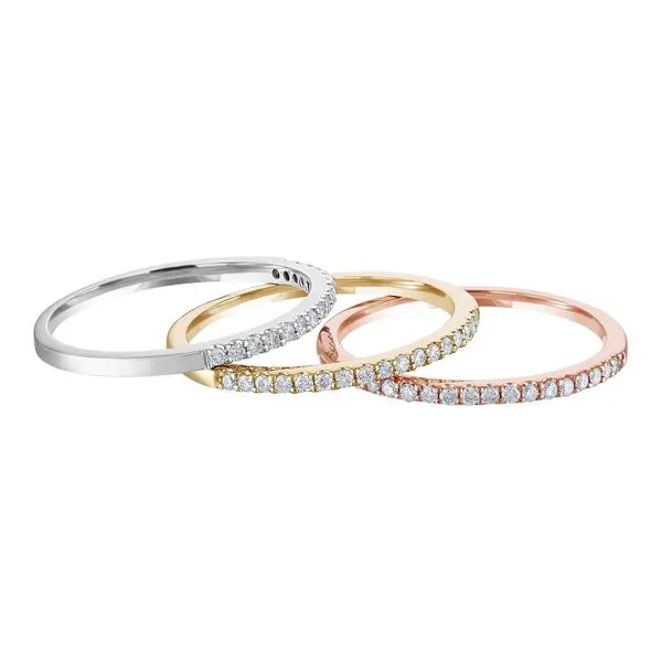 14KR Diamond Stackable Image 2 Kiefer Jewelers Lutz, FL