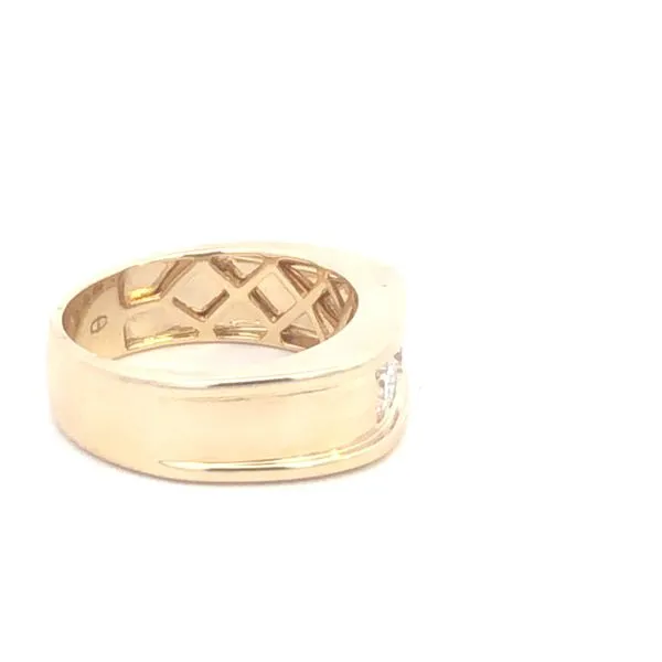 14KY Men's Diamond Ring Image 3 Kiefer Jewelers Lutz, FL