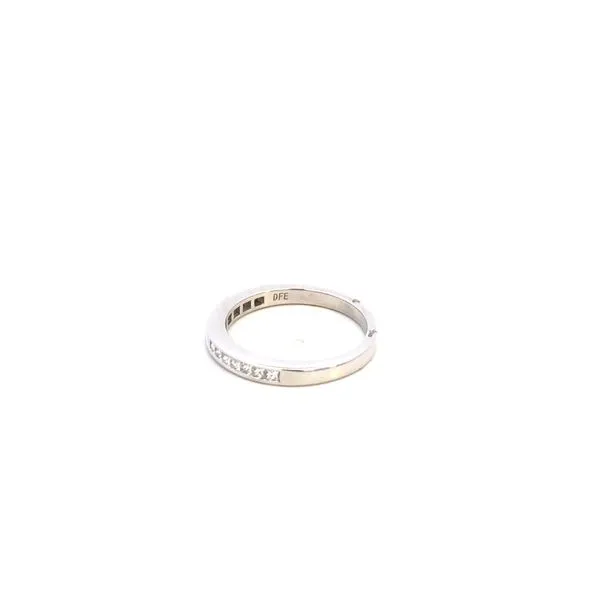 14KW Princess Cut Channel Set Diamond Wedding Band Image 4 Kiefer Jewelers Lutz, FL