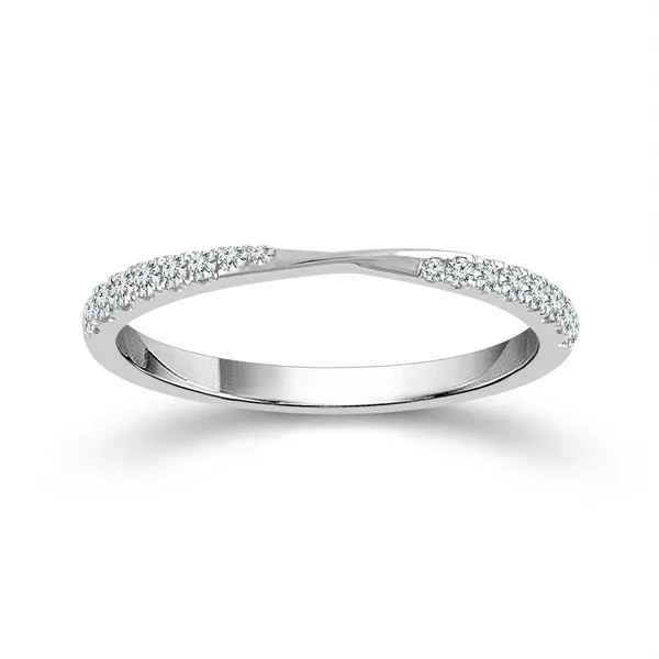 Diamond Twist Band Kiefer Jewelers Lutz, FL