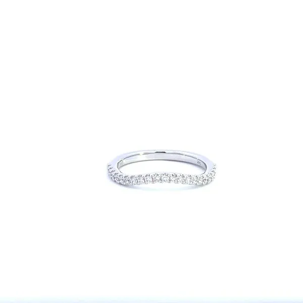 14K Curved Diamond Wedding Ring Kiefer Jewelers Lutz, FL