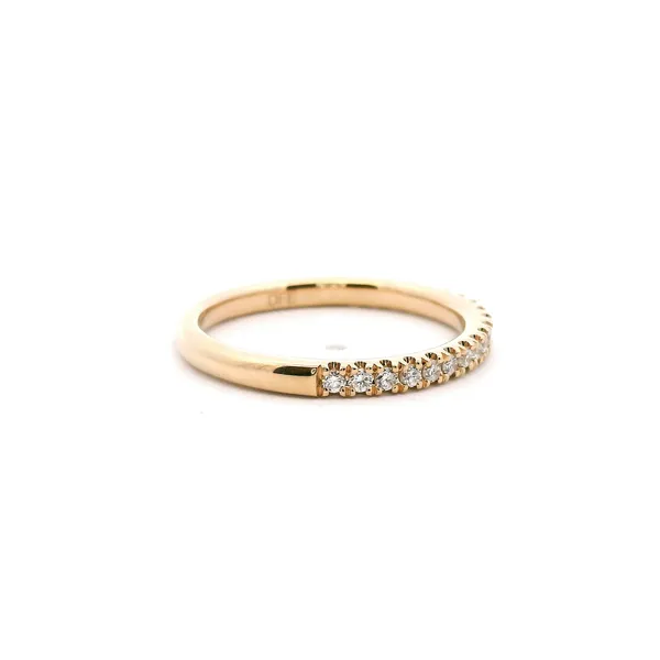 14KY 0.25CTW Diamond Wedding Band Image 3 Kiefer Jewelers Lutz, FL