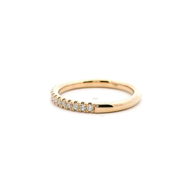 14KY 0.25CTW Diamond Wedding Band Image 4 Kiefer Jewelers Lutz, FL