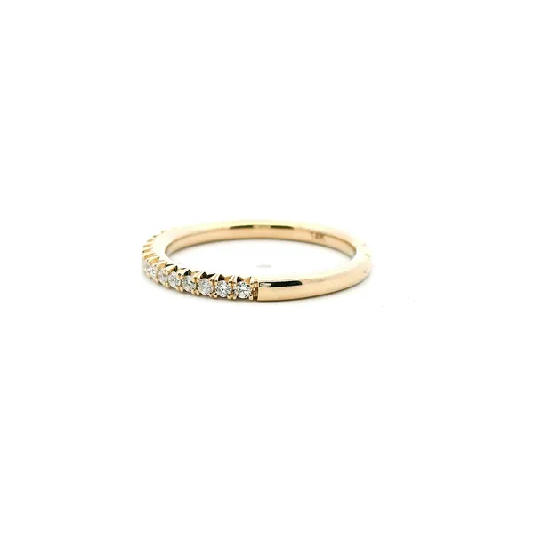 14KY 0.25CTW Diamond Wedding Band Image 4 Kiefer Jewelers Lutz, FL