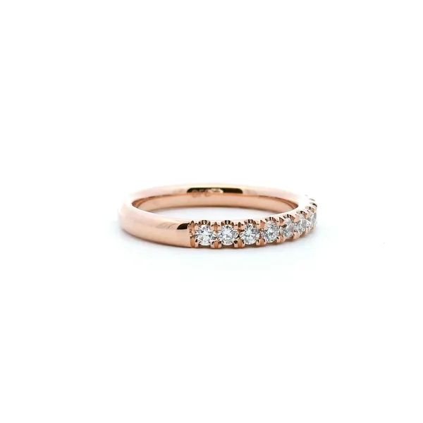 14KR .50CTW Diamond Wedding Band Image 3 Kiefer Jewelers Lutz, FL