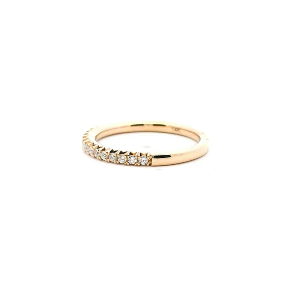 14KY .25ctw Diamond Wedding Band Image 4 Kiefer Jewelers Lutz, FL