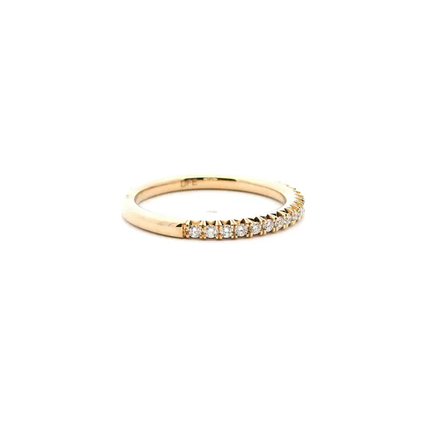 14KY .25CTW Diamond Wedding Band Image 3 Kiefer Jewelers Lutz, FL